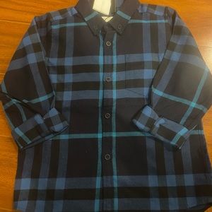 Boys Burberry shirt brand new Sz 5